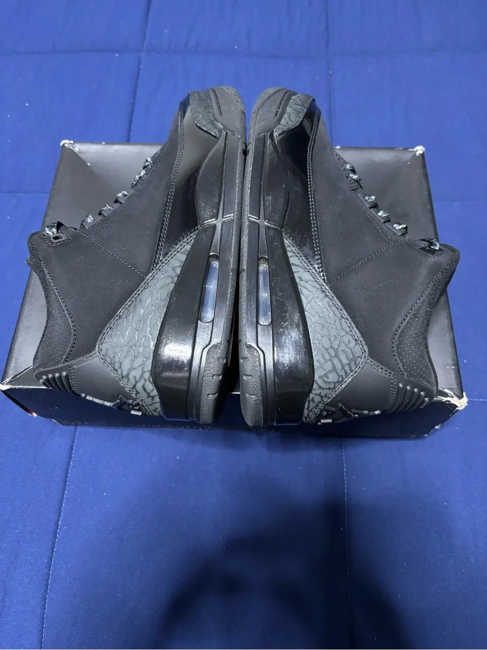 Jordan 3 Retro Black Cat 2025 Size 9